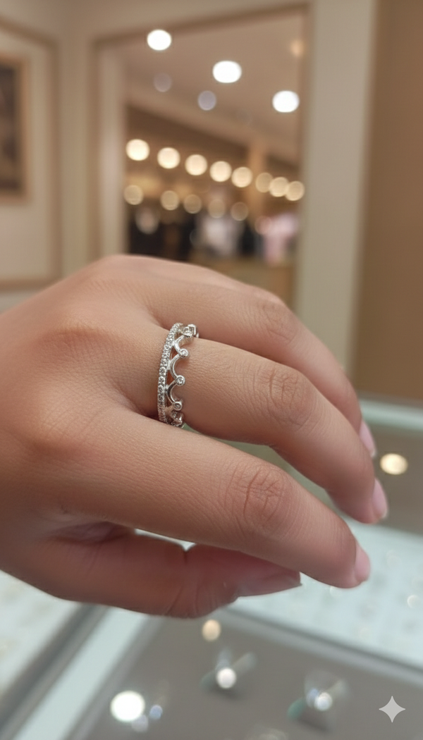 925 sterling silver Ladies ring