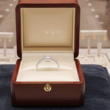 silver gents ring