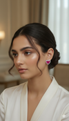 heart shaped earrings